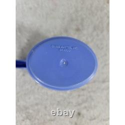 Mattel 1998 Little Mommy Doll Bath Watering Can Pitcher Toy Blue Flowers