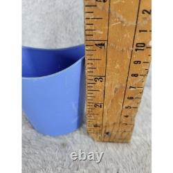 Mattel 1998 Little Mommy Doll Bath Watering Can Pitcher Toy Blue Flowers