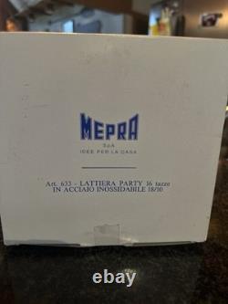 Mepra Italy Water Pitcher 18/10 High Quality Stainless Steel