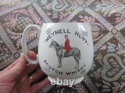 Meynell Hunt Advertising Scotch Whisky Water Jug