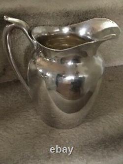 Mfh 925 Sterling Silver Water/lemonade Pitcher