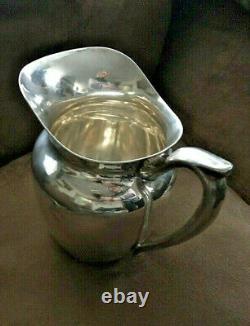 Mfh 925 Sterling Silver Water/lemonade Pitcher