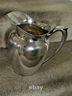 Mfh 925 Sterling Silver Water/lemonade Pitcher