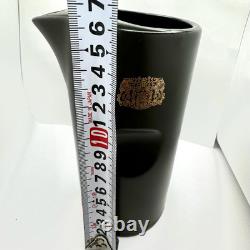 NIKKA whisky cutting 6 glasses water jug 1 pitcher Massan Japan vtg With box