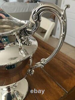 Nice Shreve Crump Low By Gorham 1887 Sterling Silver Water Pitcher 770 Grams