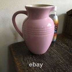 No Box Very Rare! Le Creuset Water Jug Pitcher Large Size Pink Unused