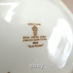 OLDE AVESBURY by ROYAL CROWN DERBY Bone China 6 20oz Water Jug Pitcher