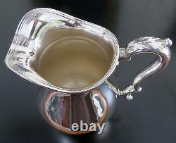 Old Lg. Sterling Silver International Prelude Hand chased WATER PITCHER 682 gr