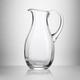 Optic Glass Pitcher 71oz Elegant Crystal Beverage Jug Water, Iced Tea & Cock