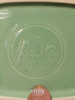 Original Vintage Homer Laughlin Fiestaware Green (Light) Disc 2 Qt Water Pitcher