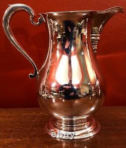 Outstanding large silver water jug. C. J. Vander London 1969 36.7 Ounces