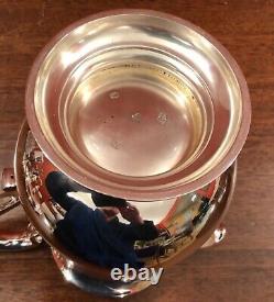 Outstanding large silver water jug. C. J. Vander London 1969 36.7 Ounces