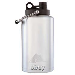 Ozark Trail 1-Gallon Insulated Stainless-Steel Water Jug SilverStrong Anddurable