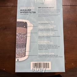 PH Restore Glass Alkaline Water Pitcher Long Lasting Water Filter Pitcher w