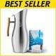 Ph Vitality Stainless Steel Alkaline Water Pitcher 1.9l Chlorine Reduction