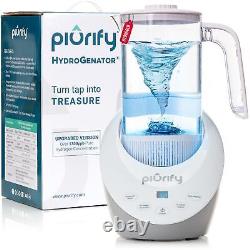 PIURIFY Hydrogen Water Pitcher Rich Hydrogen Water Generator Electrolysis J