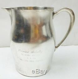 Paul Revere Reproduction by Poole 7 Sterling Silver Water Pitcher Jug 20.7oz