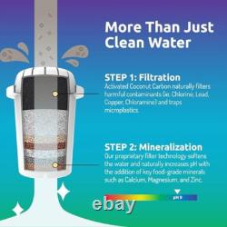 Ph Restore Glass Alkaline Water Pitcher Long Lasting Water Filter Pitcher with