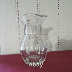 Pitcher To Water Jug Crystal of Saint Louis Model Cerdanya Signed