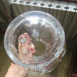 Pitcher To Water Jug Crystal of Saint Louis Model Cerdanya Signed