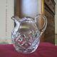 Pitcher To Water Jug Crystal Of Saint Louis Model Chantilly Or Massenetsigné