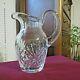 Pitcher To Water Jug Crystal Of Saint Louis Model Chantilly Signed