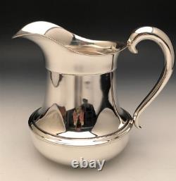 Preisner Sterling Silver Water Pitcher / Jug 7 tall, gently used