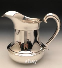Preisner Sterling Silver Water Pitcher / Jug 7 tall, gently used