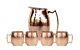 Pure Copper Hammered Jug New Copper Moscow Mule Water Pitcher Heavy Gauge Pur