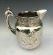 Rare! Aesthetic Silver Plate Water Pitcher, Mead & Robbins With Pomegranate Pat