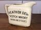 Rare Heather Dew Scotch Whiskey Mitchell Bros Glasgow Advertising Pub Water Jug