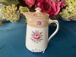 ROYAL ALBERT DEVONSHIRE LANE RARE HOT WATER JUG NEVER USED, mint MADE IN ENGLAND