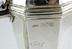 Ramsden & Carr SILVER FLAGON London 1908 Beer Jug, Wine Ewer or Water Pitcher