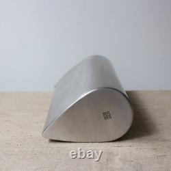 Rare ARABIA Finland Stainless Steel Pitcher Water Jug Vase Nordic Vintage JP