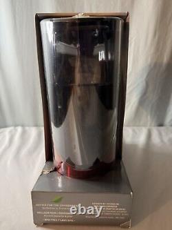 Rare Brita Red Stainless Steel Water Pitcher Filtration System New 8 Cups