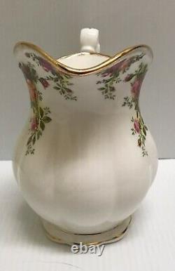 Rare Royal Albert Old Country Roses Bone China England Ewer Jug Water Pitcher