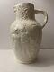 Rare/unique 10 Figural Medieval Renaissance Majolica Water Jug Pitcher Withcouple