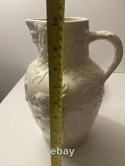 Rare/Unique 10 Figural Medieval Renaissance Majolica Water Jug Pitcher withCouple