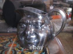 Reed & Barton 5640 7HP Sunny Jim Double Face Water Pitcher Silver Plate Rare