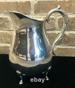 Reed & Barton STERLING Silver Water Pitcher No Monogram