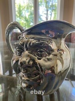 Reed & Barton Sunny Jim Double Face Water Pitcher #5640 VIntage Silver plate