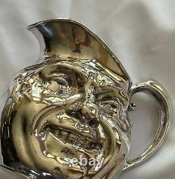 Reed & Barton Sunny Jim Double Face Water Pitcher #5640 VIntage Silver plate