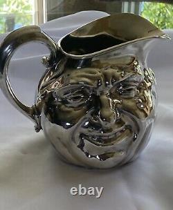 Reed & Barton Sunny Jim Double Face Water Pitcher #5640 VIntage Silver plate