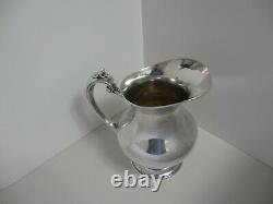 Reed & Barton X766 Sterling Silver 8 HP Water Pitcher 770 grams READ DISCRIPTION