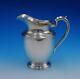 Regal By Newburyport Sterling Silver Water Pitcher 8 1/2 Tall (#3242)