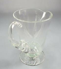 Rene Lalique Art Deco Fish Pitcher Water Jug c. 1930