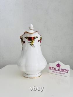 Royal Albert Old Country Roses Bone China Jug with Lid Water or Milk Pitcher