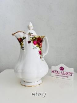 Royal Albert Old Country Roses Bone China Jug with Lid Water or Milk Pitcher