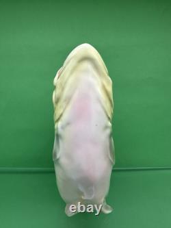 Royal Bayreuth Standing Trout Water Pitcher, c. 1900, 7.75