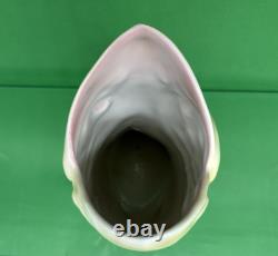 Royal Bayreuth Standing Trout Water Pitcher, c. 1900, 7.75